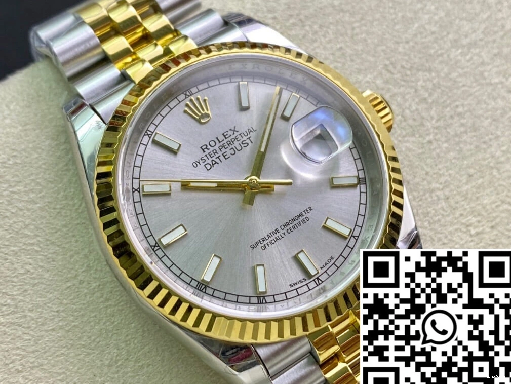 Factory Datejust Yellow EW 36MM 126233 Gold Rolex 1015